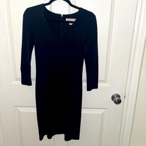 French Connection Classic Black Fitted Dress